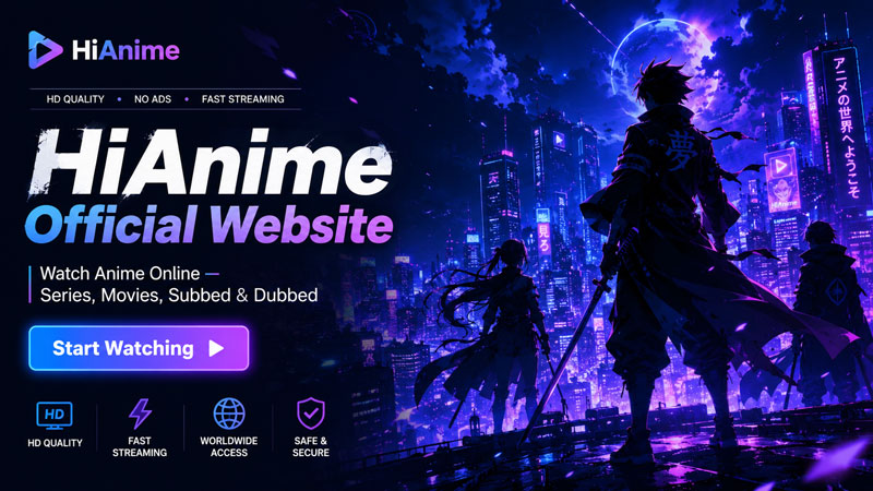 anime streaming banner
